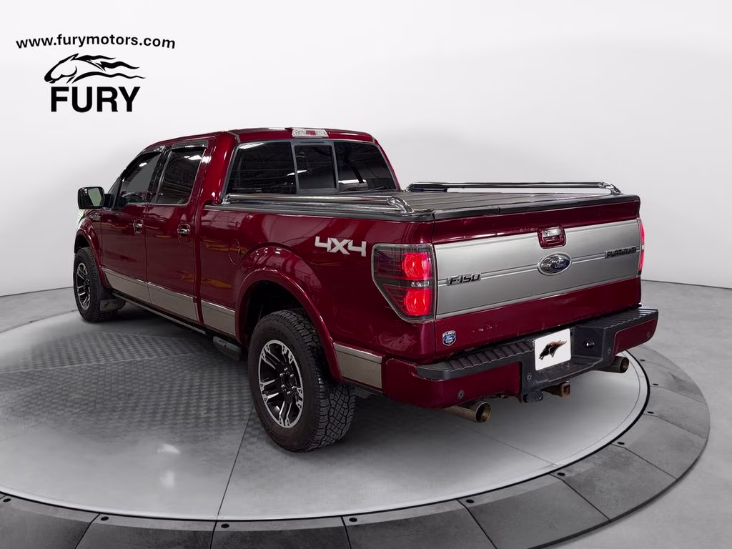 2013 Ruby Red Metallic Tinted Clearcoat Ford F-150 Platinum w/Max Trailer Tow Pkg 4X4 Truck
