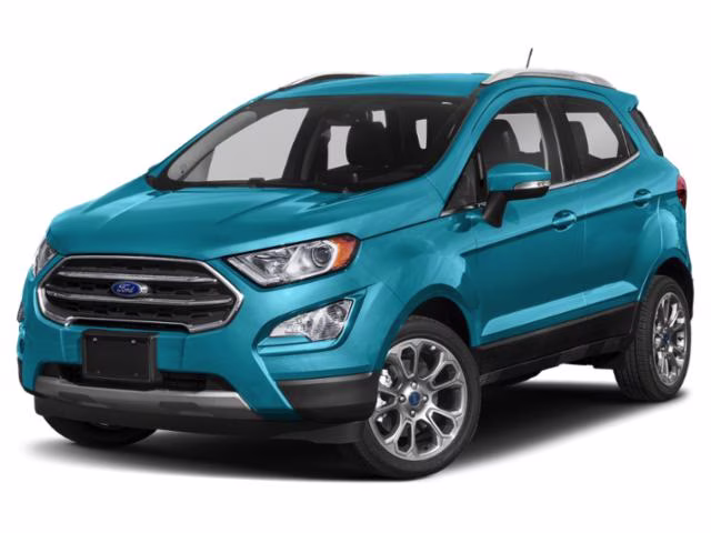 2018 Blue Candy Ford EcoSport SE 4X4 SUV