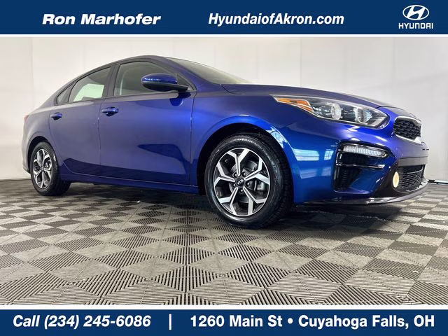 2020 Deep Sea Blue Kia Forte LXS FWD Sedan