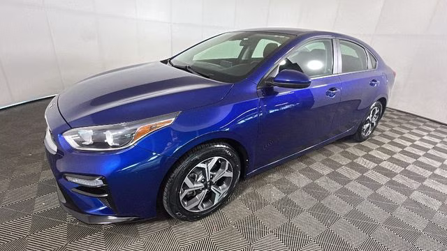 2020 Deep Sea Blue Kia Forte LXS FWD Sedan