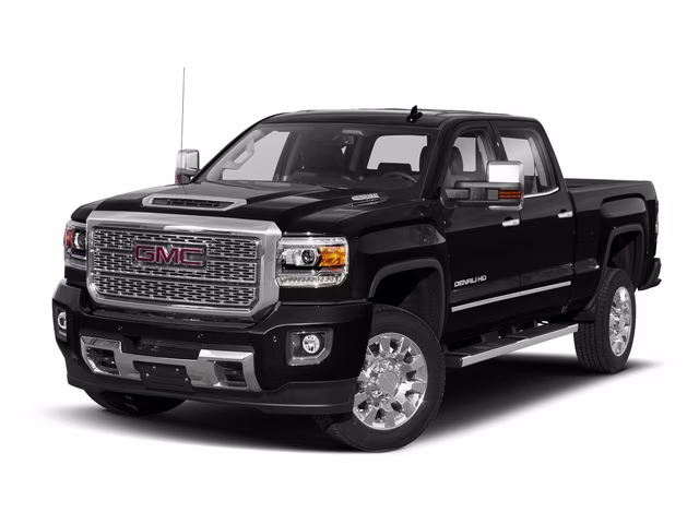 2018 Onyx Black GMC Sierra 2500HD Denali 4X4 Truck