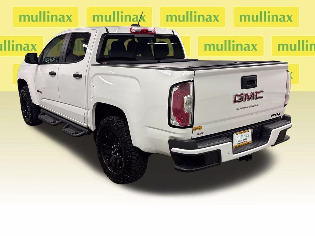 2021 Summit White GMC Canyon AT4 w/Leather 4X4 Truck