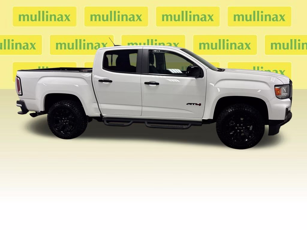 2021 Summit White GMC Canyon AT4 w/Leather 4X4 Truck