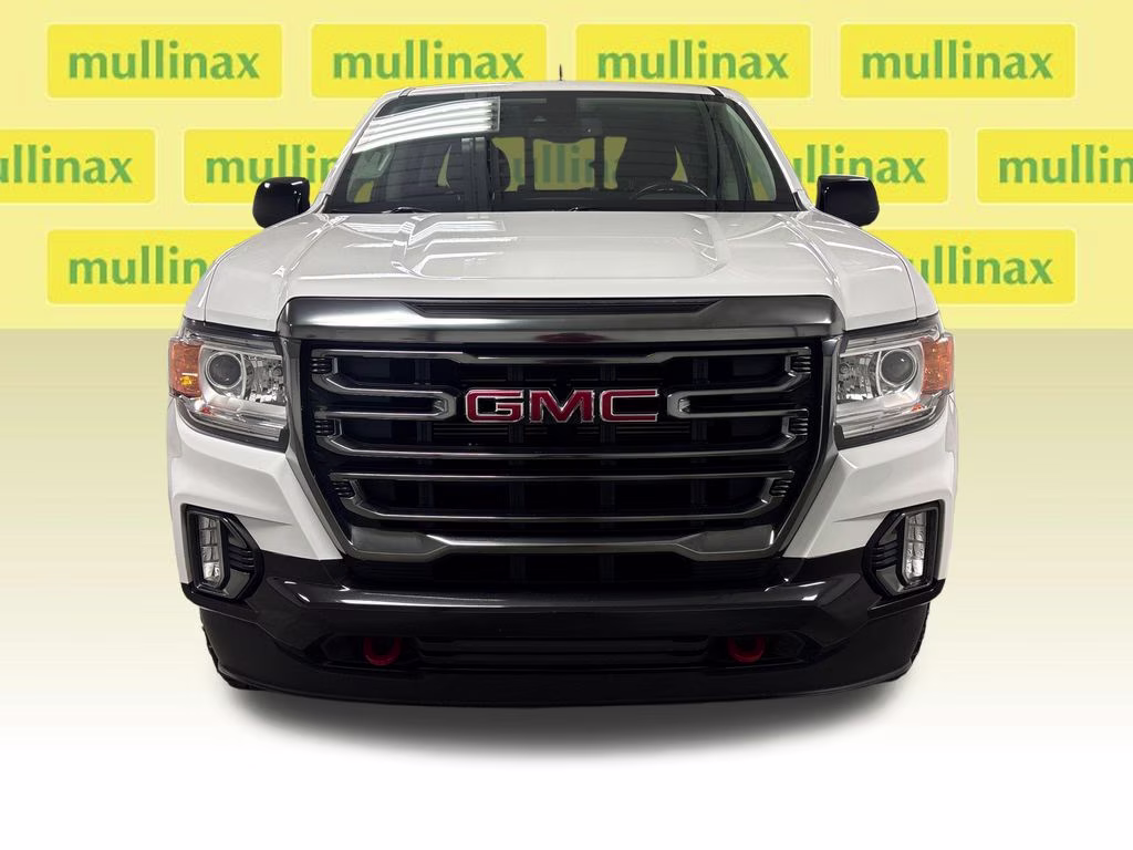 2021 Summit White GMC Canyon AT4 w/Leather 4X4 Truck