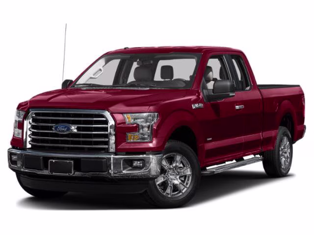 2015 Black Ford F-150 XL SuperCab 6.5-ft. Bed 2WD RWD Truck