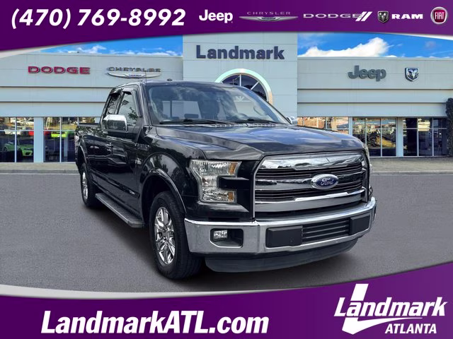 2015 Tuxedo Black Metallic Ford F-150 XL SuperCab 6.5-ft. Bed 2WD RWD Truck