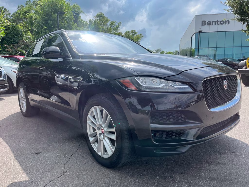 2018 Black Jaguar F-PACE 30t Prestige AWD SUV