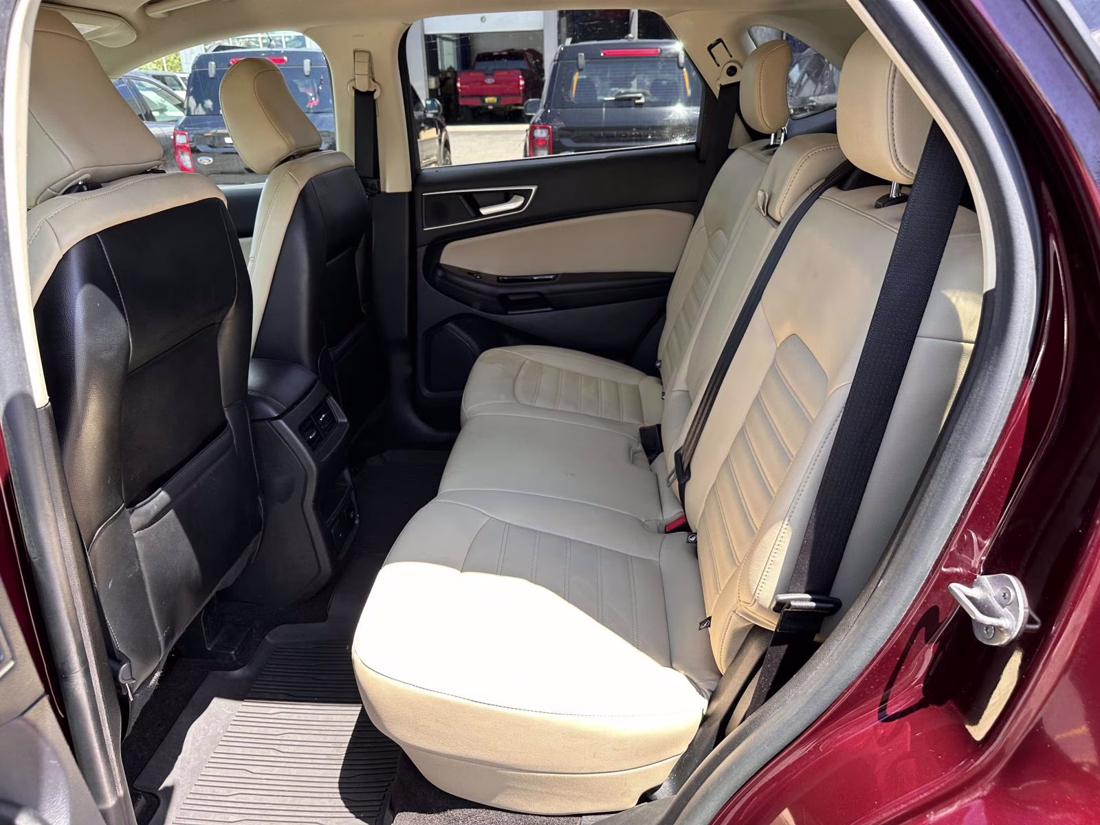 2020 Burgundy Velvet Metallic Tinted Clearcoat Ford Edge SEL AWD AWD SUV