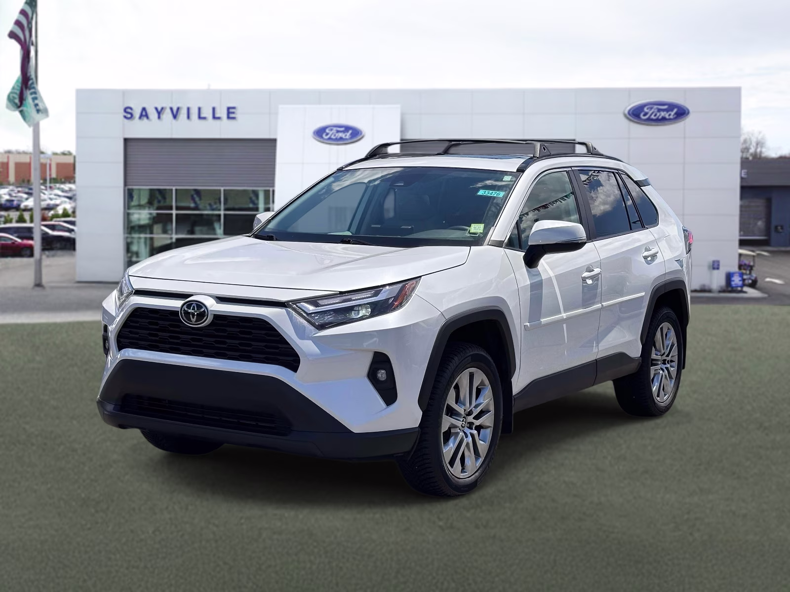 2024 Wind Chill Pearl Toyota RAV4 XLE Premium FWD (Natl) FWD SUV