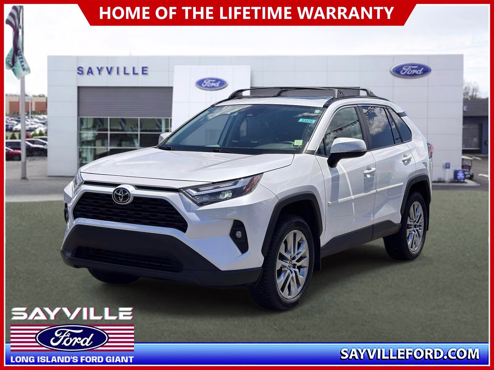 2024 Wind Chill Pearl Toyota RAV4 XLE Premium FWD (Natl) FWD SUV