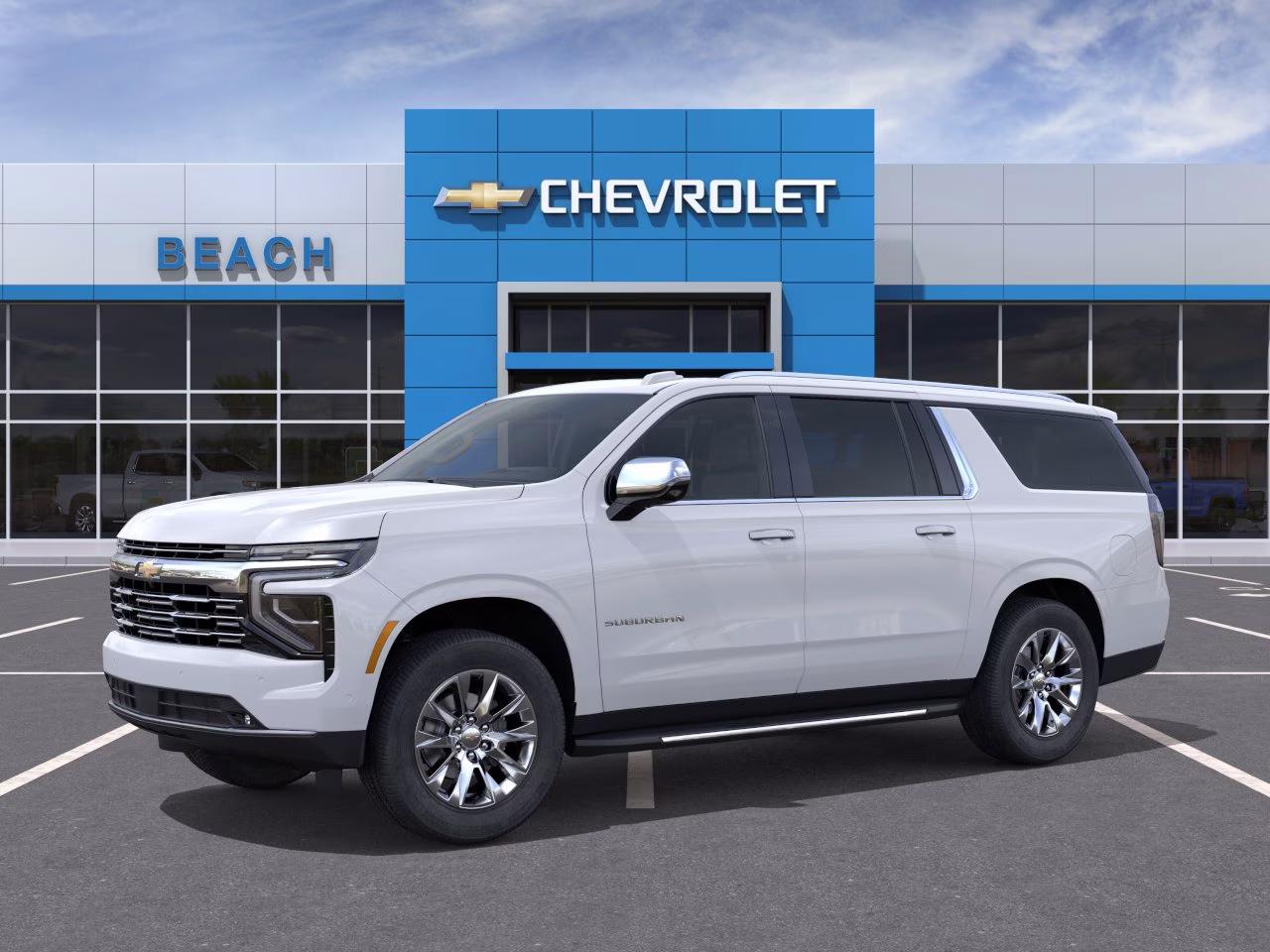 2026 Polar White Tricoat Chevrolet Suburban Premier 4X4 SUV