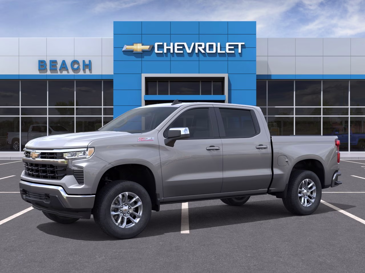 2026 Sterling Gray Metallic Chevrolet Silverado 1500 LT 4X4 Truck