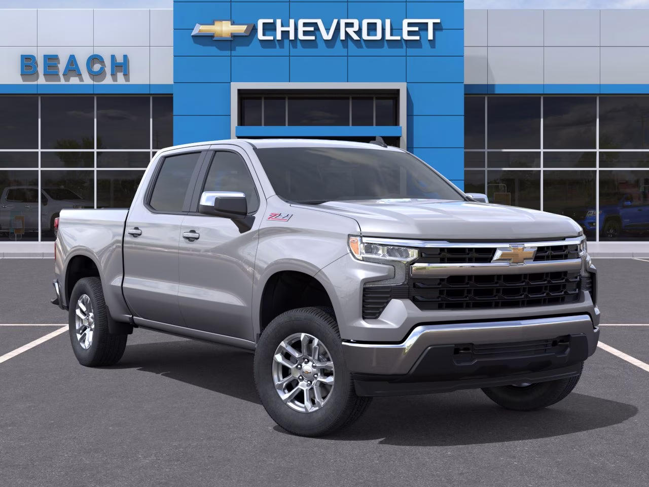 2026 Sterling Gray Metallic Chevrolet Silverado 1500 LT 4X4 Truck