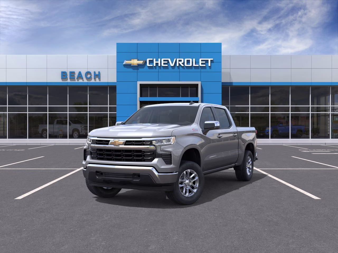 2026 Sterling Gray Metallic Chevrolet Silverado 1500 LT 4X4 Truck