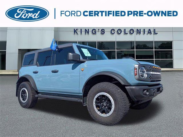2023 Area 51 Ford Bronco Badlands Hardtop w/Sasquatchw Pkg, SYNC4 4X4 Convertible