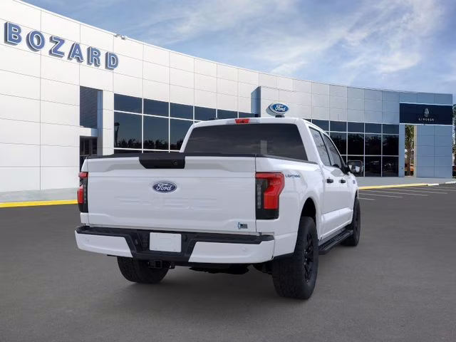 2025 Oxford White Ford F-150 Lightning XLT AWD Truck