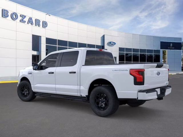 2025 Oxford White Ford F-150 Lightning XLT AWD Truck