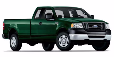 2007 Red Ford F-150 RWD Truck