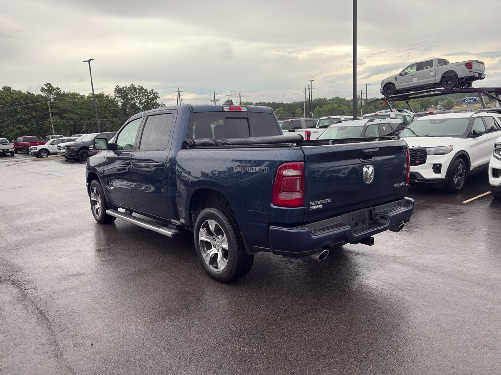 2023 Patriot Blue Pearlcoat Ram 1500 Laramie 4X4 Truck