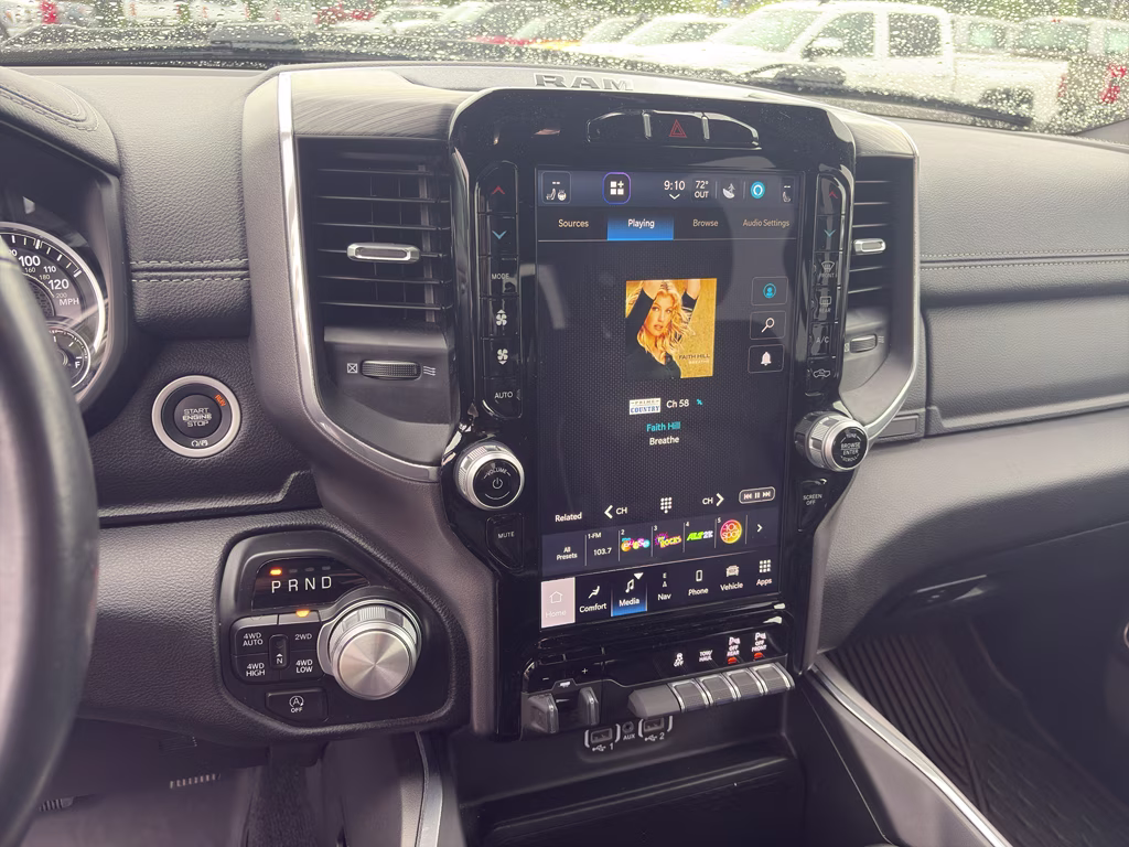 2023 Patriot Blue Pearlcoat Ram 1500 Laramie 4X4 Truck