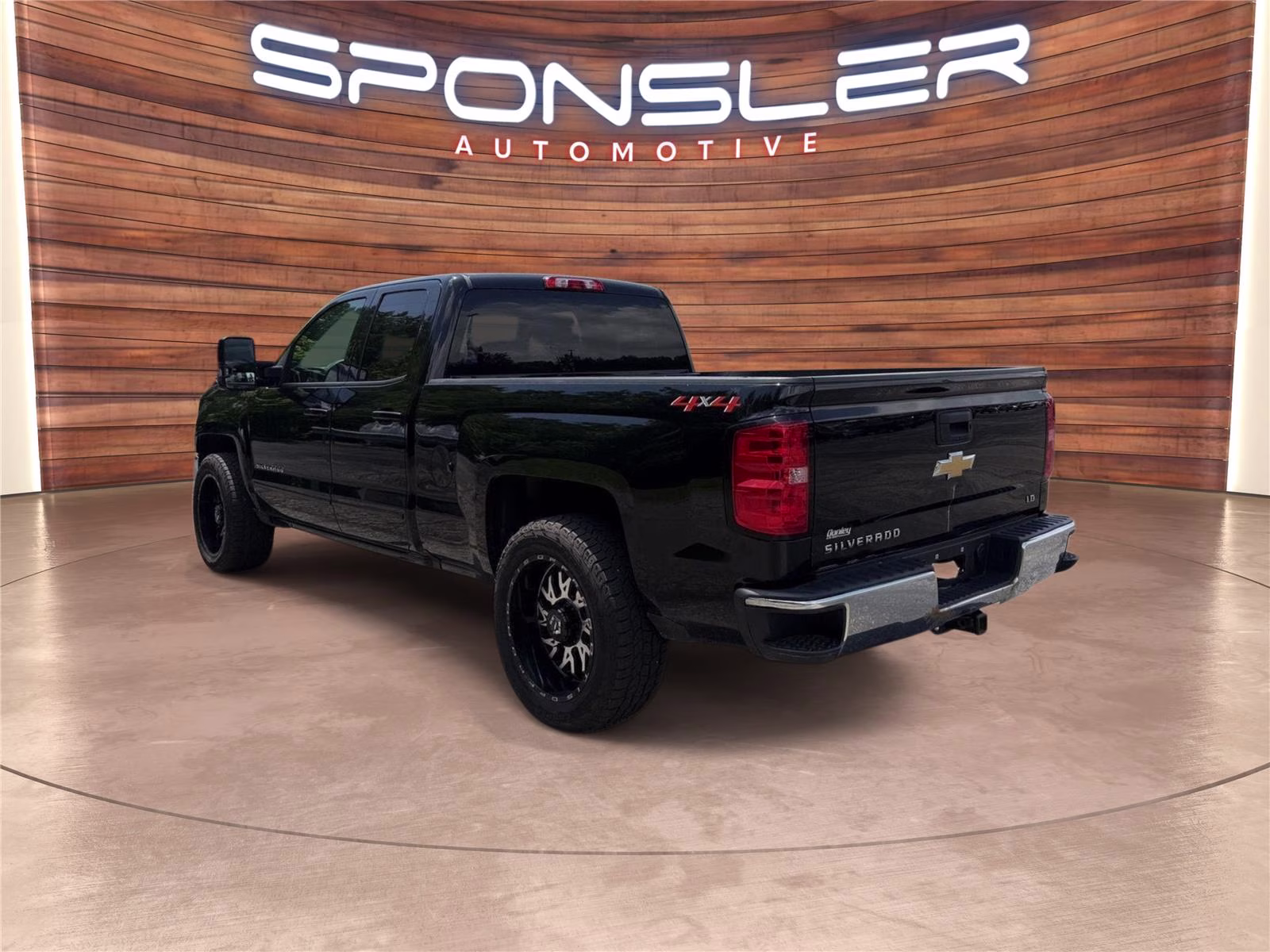 2019 Black Chevrolet Silverado 1500 LD LT 4X4 Truck