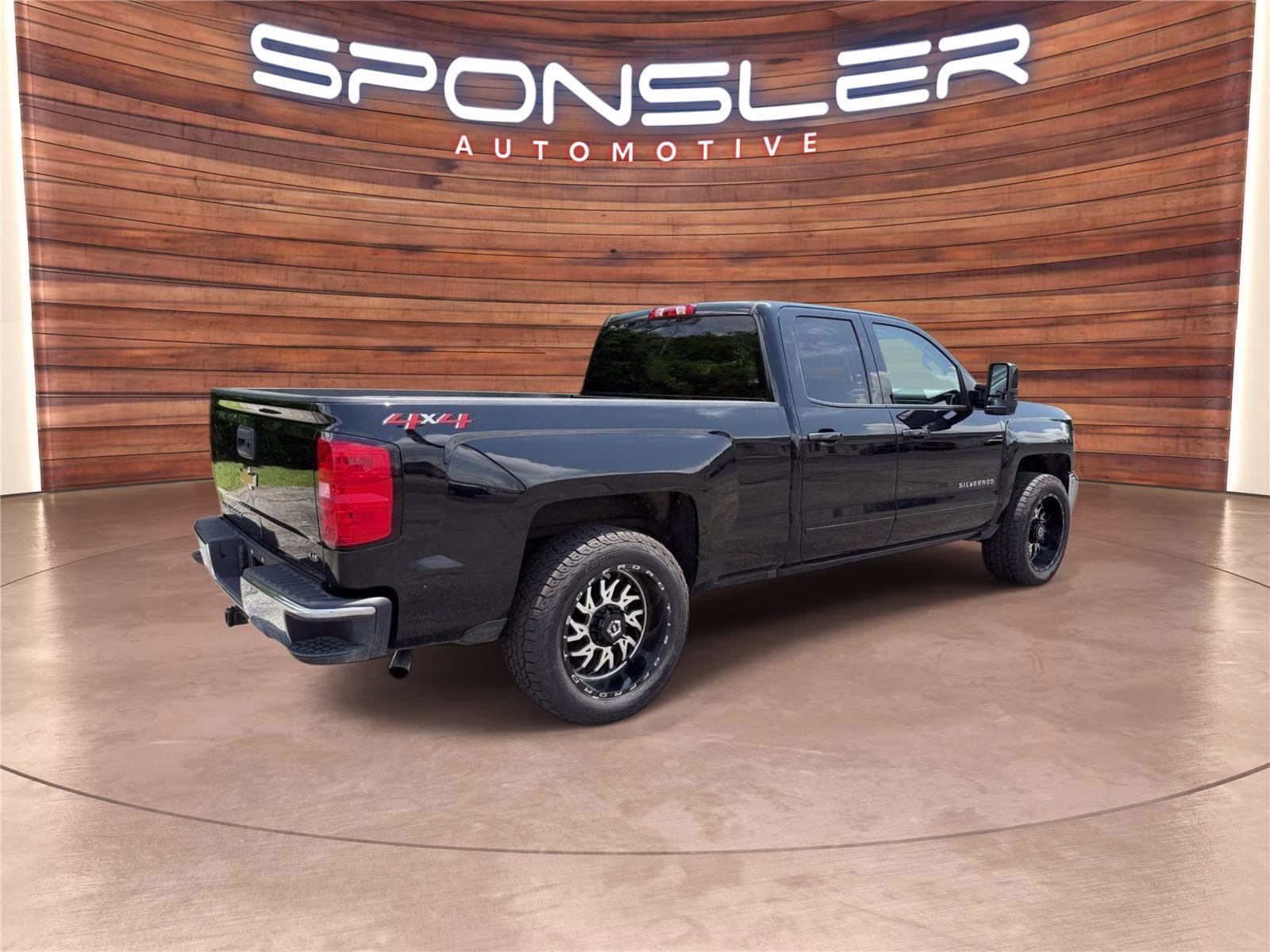 2019 Black Chevrolet Silverado 1500 LD LT 4X4 Truck
