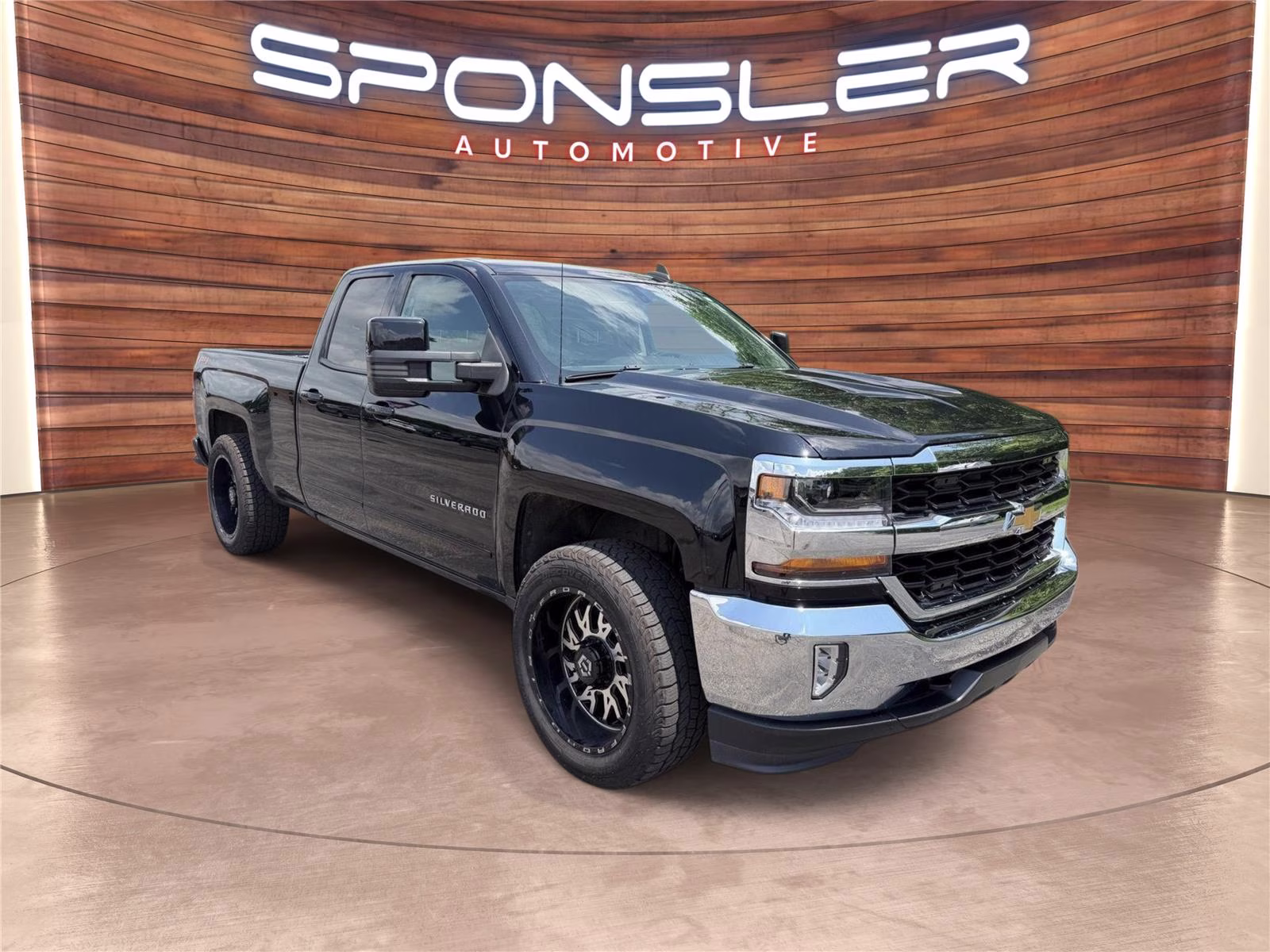 2019 Black Chevrolet Silverado 1500 LD LT 4X4 Truck