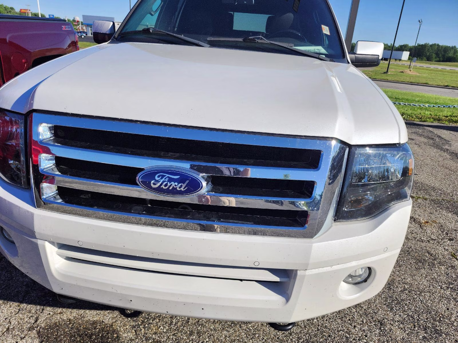 2014 White Platinum Metallic Tri-Coat Ford Expedition EL Limited 4X4 SUV