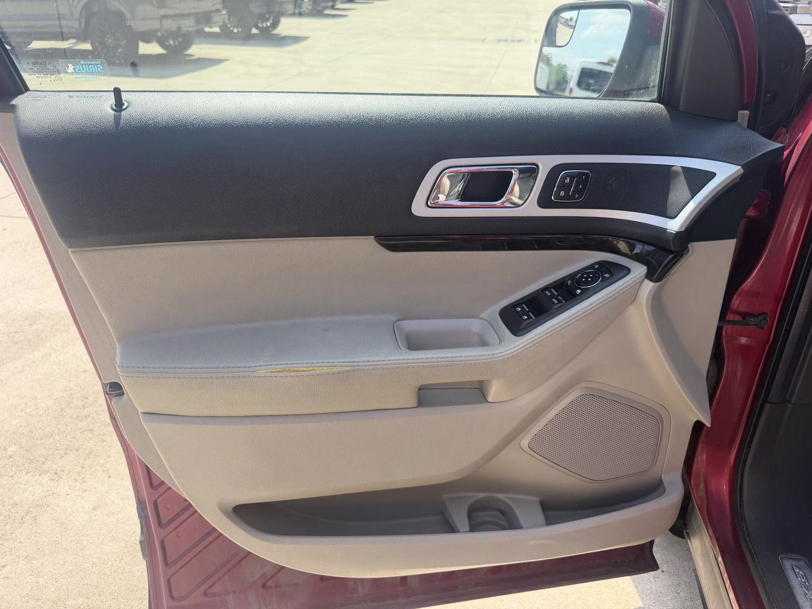 2013 Ruby Red Metallic Tinted Clear Coat Ford Explorer Limited FWD SUV