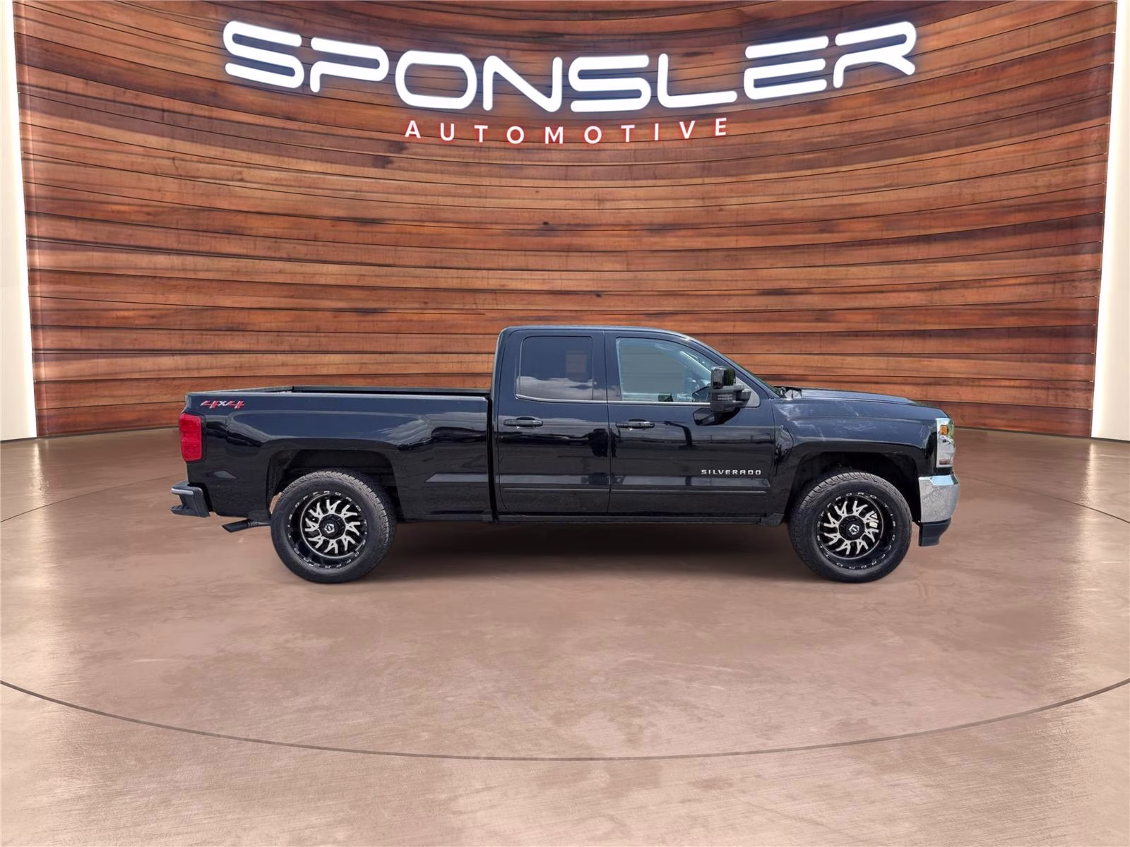 2019 Black Chevrolet Silverado 1500 LD LT 4X4 Truck
