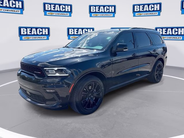 2022 Black Clearcoat Dodge Durango GT Plus RWD SUV