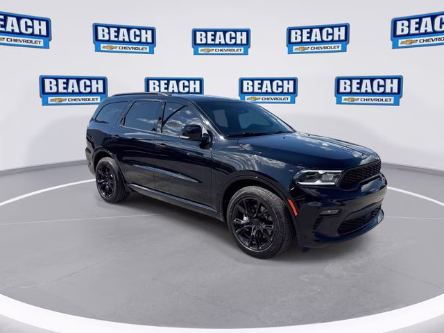 2022 Black Clearcoat Dodge Durango GT Plus RWD SUV