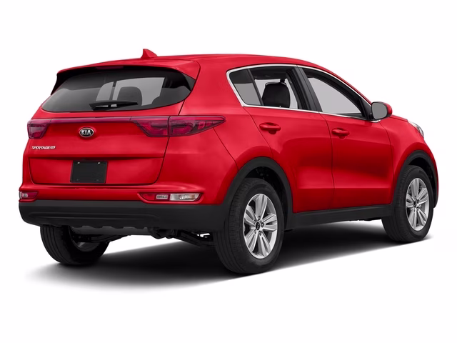 2017 Hyper Red Kia Sportage LX FWD SUV
