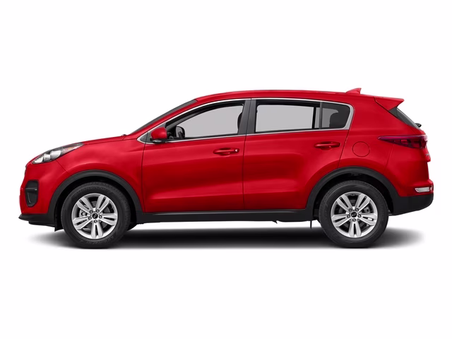2017 Hyper Red Kia Sportage LX FWD SUV