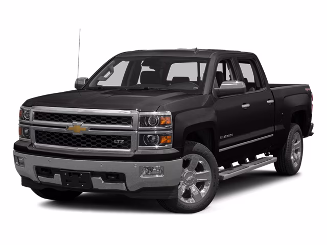 2014 Black Chevrolet Silverado 1500 LT 4X4 Truck