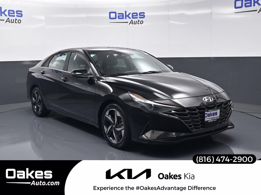 2022 Phantom Black Hyundai Elantra SEL FWD Sedan