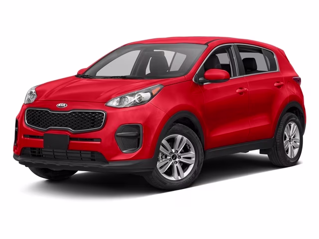 2017 Hyper Red Kia Sportage LX FWD SUV