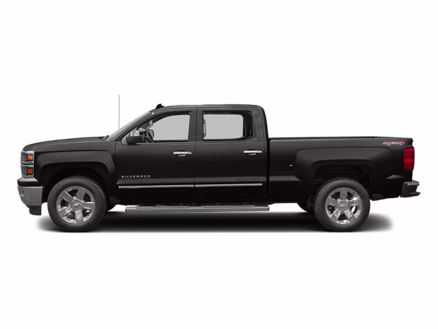 2014 Black Chevrolet Silverado 1500 LT 4X4 Truck