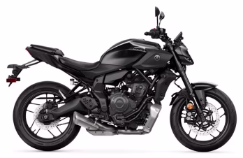 2026 Matte Charcoal Black Yamaha MT-07 Motorcycle