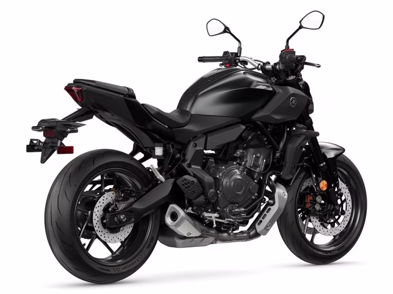 2026 Matte Charcoal Black Yamaha MT-07 Motorcycle