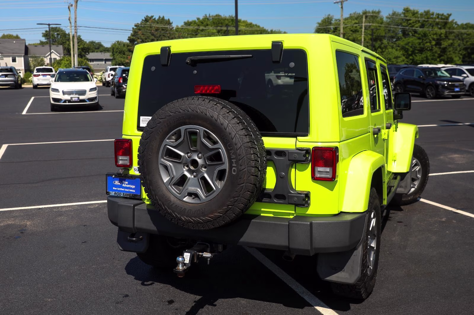 2017 Hypergreen Jeep Wrangler Unlimited Rubicon 4X4 SUV