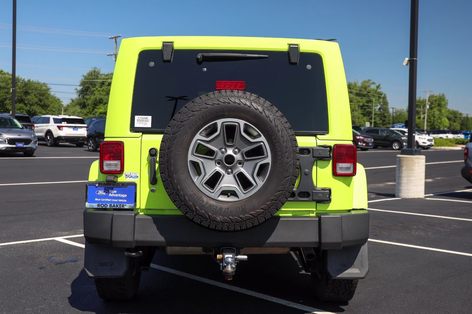 2017 Hypergreen Jeep Wrangler Unlimited Rubicon 4X4 SUV