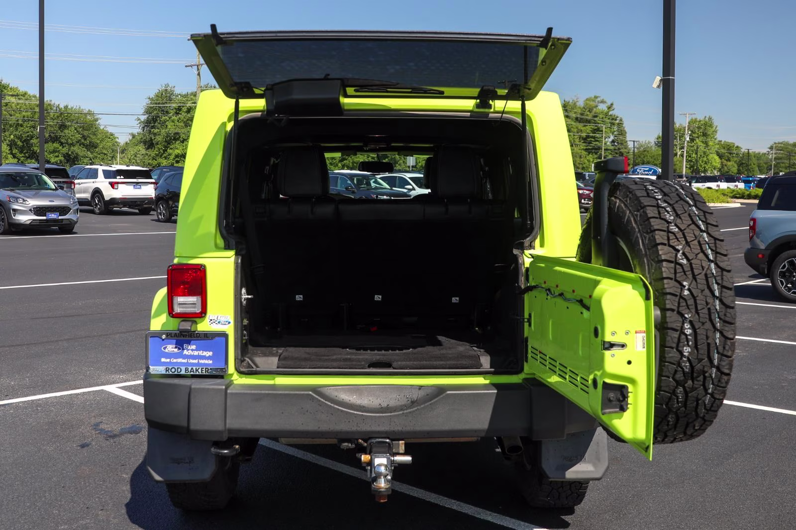 2017 Hypergreen Jeep Wrangler Unlimited Rubicon 4X4 SUV