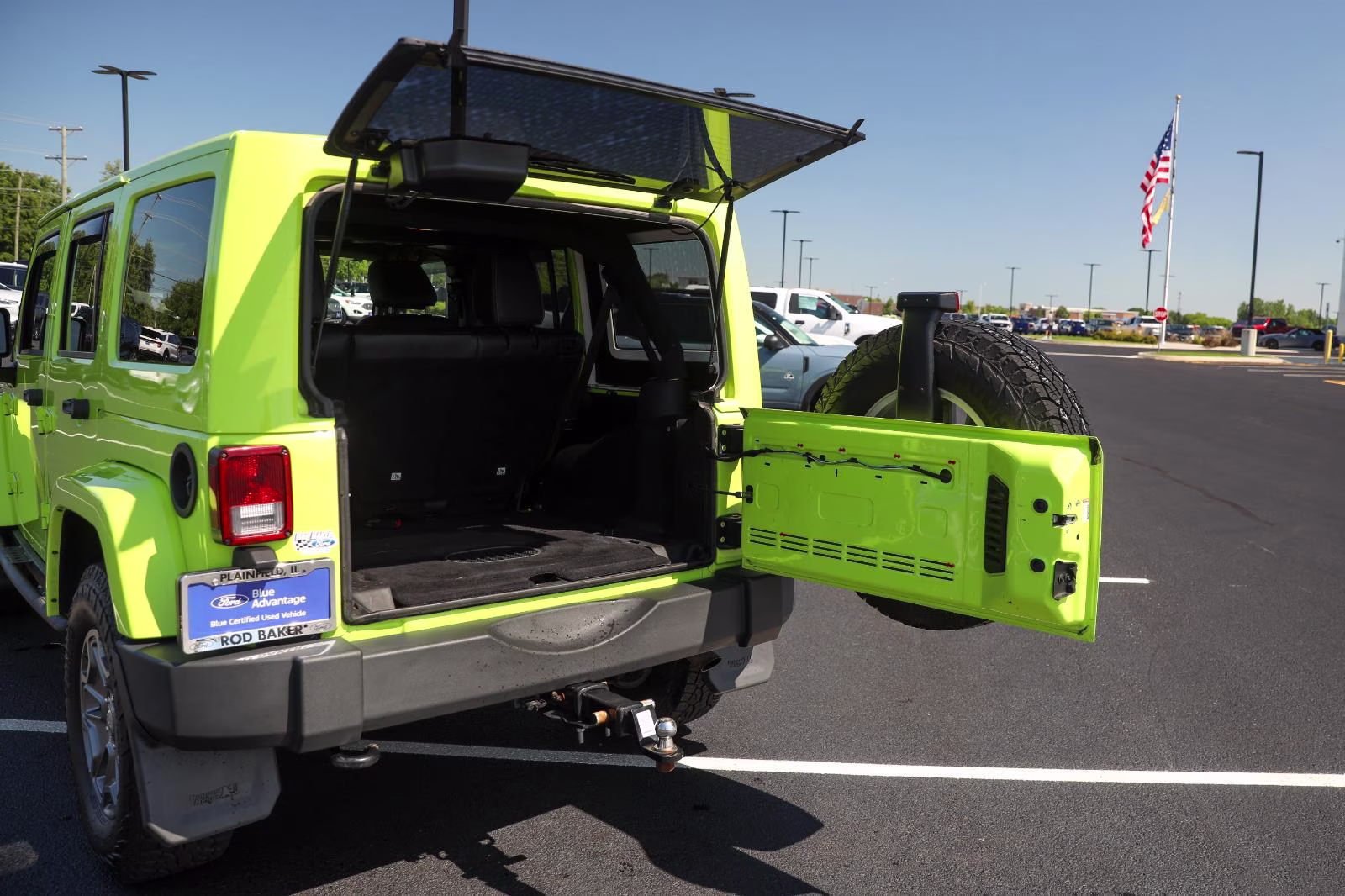 2017 Hypergreen Jeep Wrangler Unlimited Rubicon 4X4 SUV