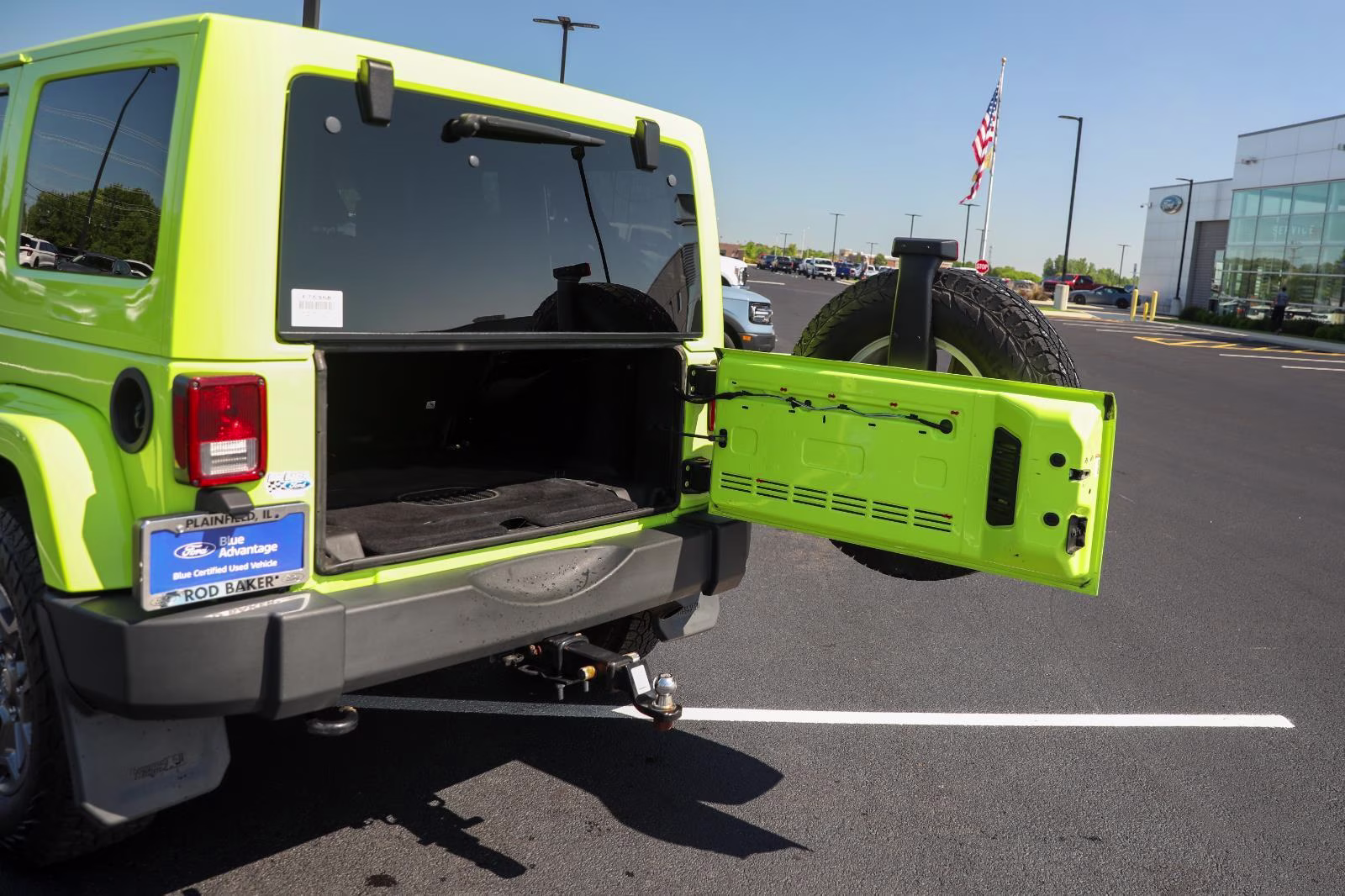 2017 Hypergreen Jeep Wrangler Unlimited Rubicon 4X4 SUV