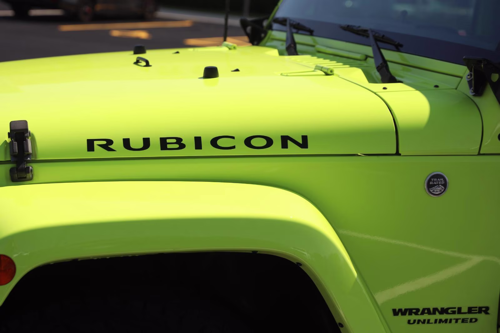 2017 Hypergreen Jeep Wrangler Unlimited Rubicon 4X4 SUV