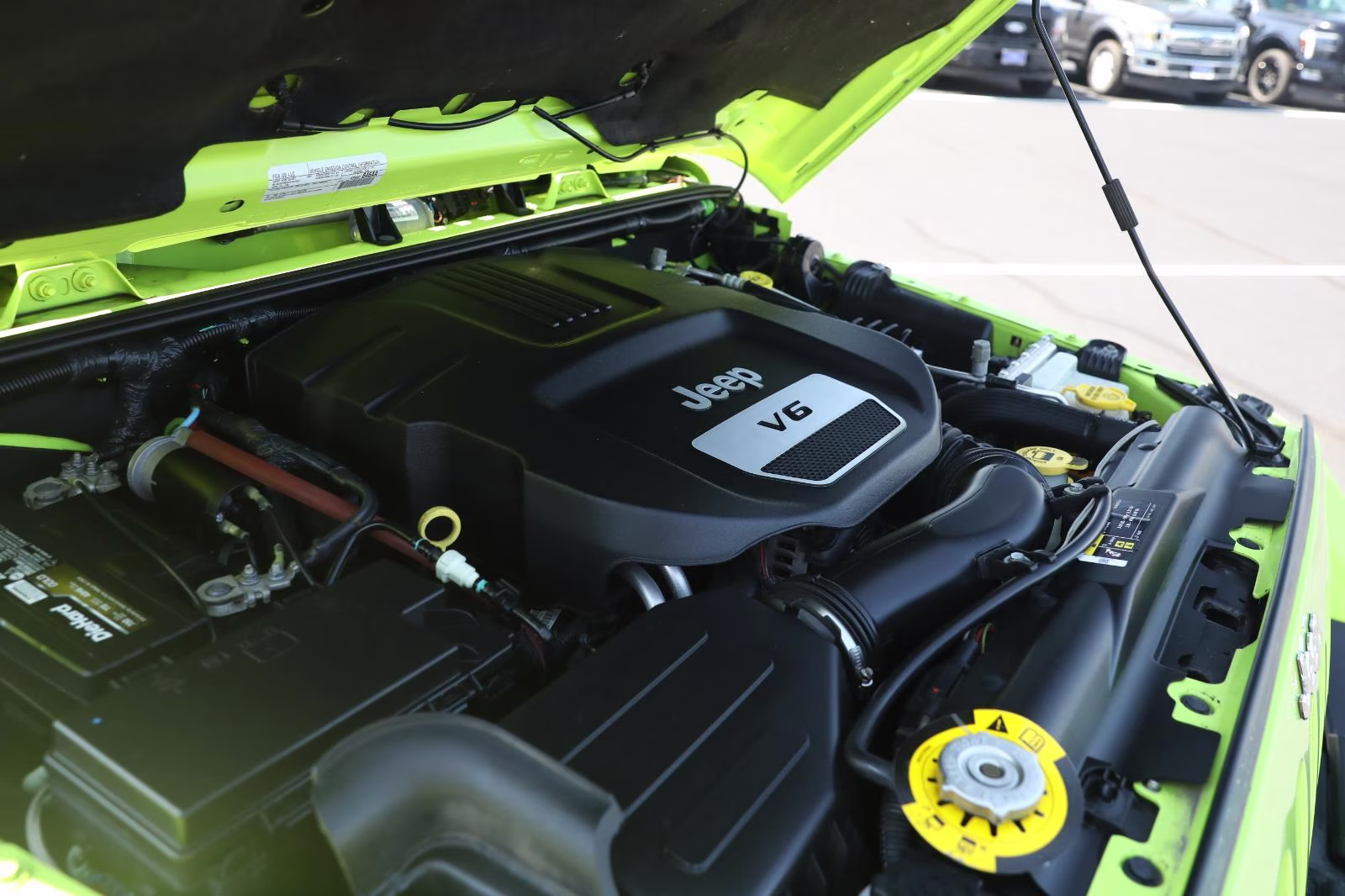 2017 Hypergreen Jeep Wrangler Unlimited Rubicon 4X4 SUV