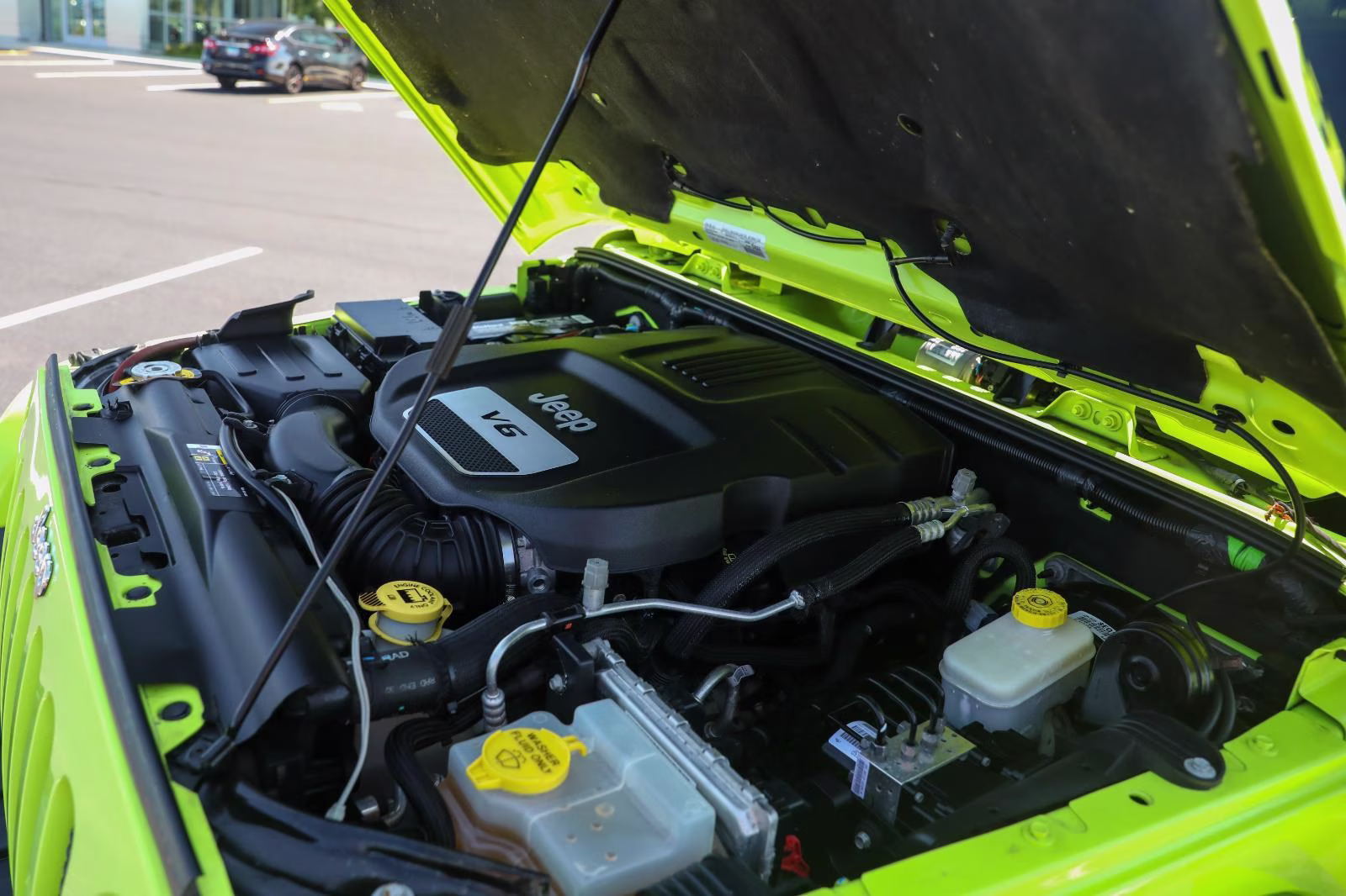 2017 Hypergreen Jeep Wrangler Unlimited Rubicon 4X4 SUV