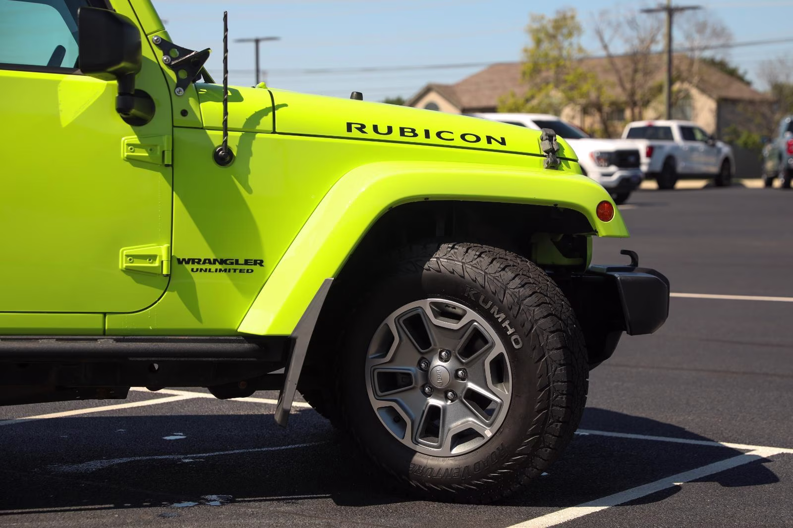 2017 Hypergreen Jeep Wrangler Unlimited Rubicon 4X4 SUV
