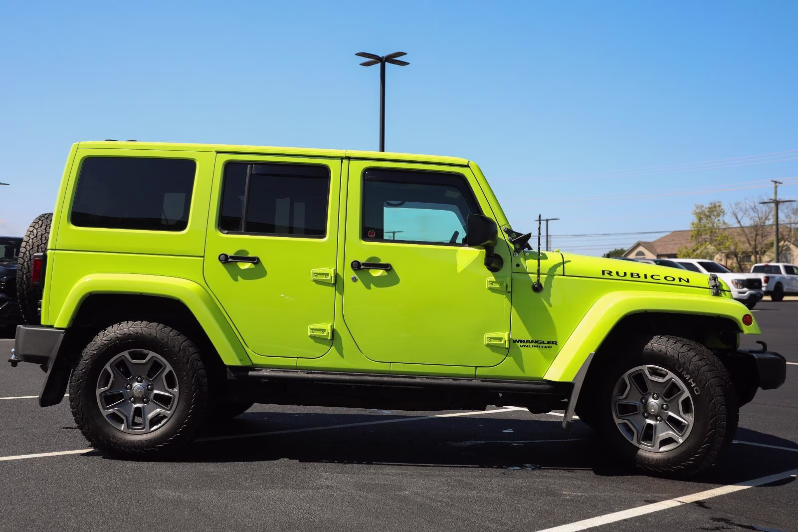 2017 Hypergreen Jeep Wrangler Unlimited Rubicon 4X4 SUV